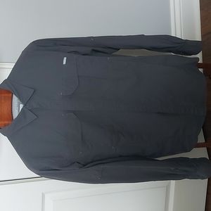 Men's medium Columbia Omni-Shade button up long sleeve shirt, grey.